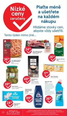 akční leták Tesco 22.2.2023-28.2.2023