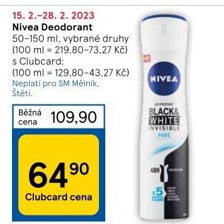 Deodoranty Nivea