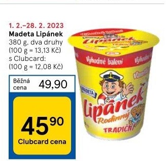 Dezert Lipánek Madeta