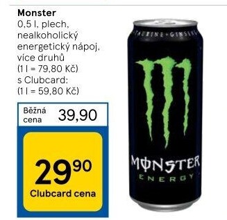 Energetický nápoj Monster Energy