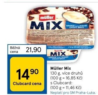 Jogurt Müller Mix