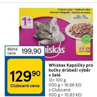 Kapsičky pro kočky Whiskas
