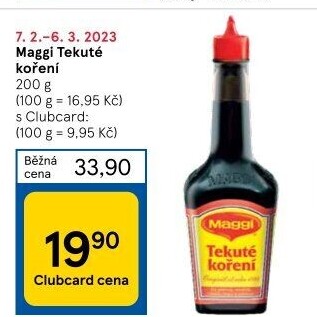 Koření tekuté Maggi