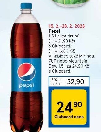 Limonáda Pepsi