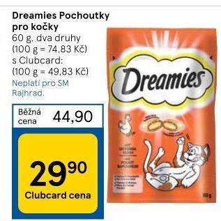 Pamlsky pro kočky Dreamies Whiskas