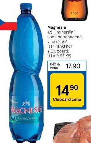 Přírodní voda Magnesia