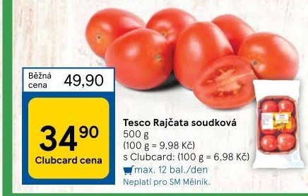 Rajčata soudková Tesco