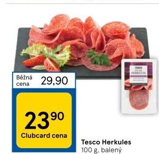 Salám Herkules Tesco