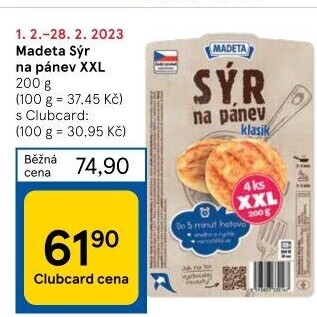 Sýr na pánev Madeta