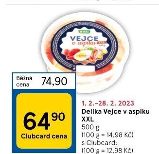 Vejce v aspiku Delika