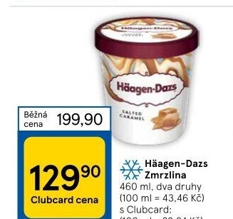 Zmrzlina v kelímku Häagen-Dazs