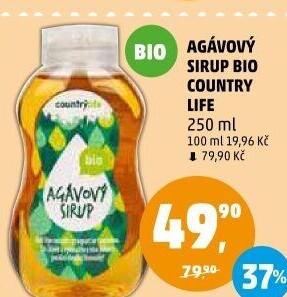 Agávový sirup Bio Country Life