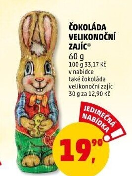 Čokoládový zajíc