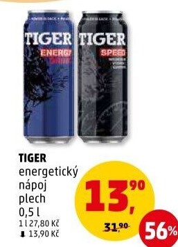 Energetický nápoj Tiger