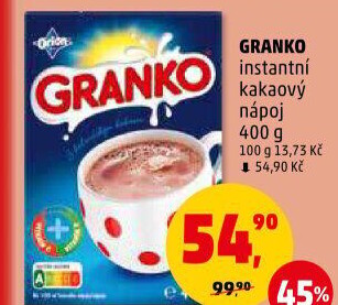 Instantní kakao Granko