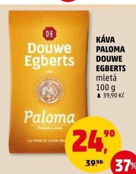 Mletá káva Paloma Douwe Egberts