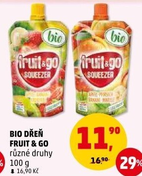 Ovocná dřeň bio fruit&amp