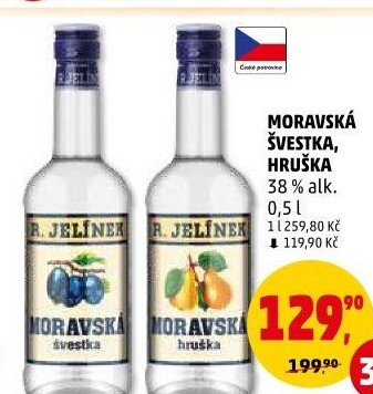 Pálenka Švestka Moravská Rudolf Jelínek