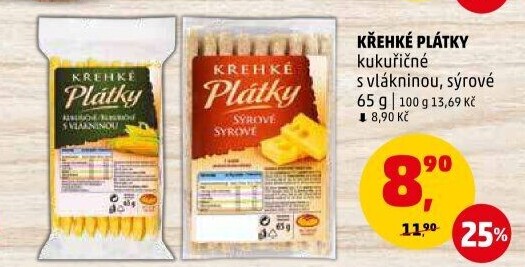Plátky křehké Michelské pekárny