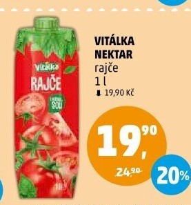 Rajčatová šťáva Vitálka