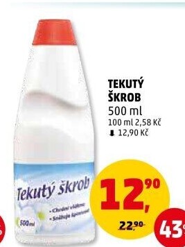 Škrob tekutý