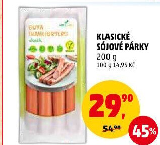 Sójové párky Well Well
