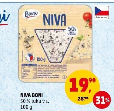 Sýr Niva 50% Boni
