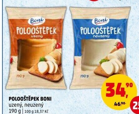 Sýr Polooštěpek Boni