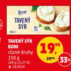 Sýr tavený Boni