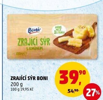 Sýr zrající s kmínem Boni