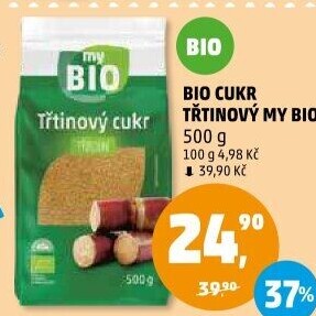 Třtinový cukr My BIO