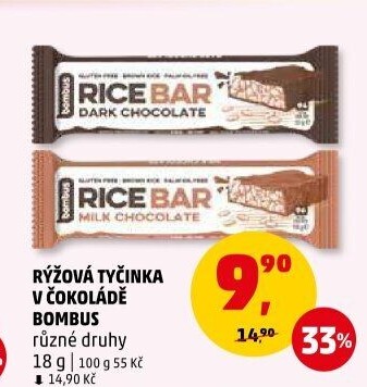 Tyčinka Bombus Rice Bar