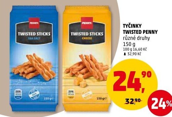 Tyčinky Twist Penny