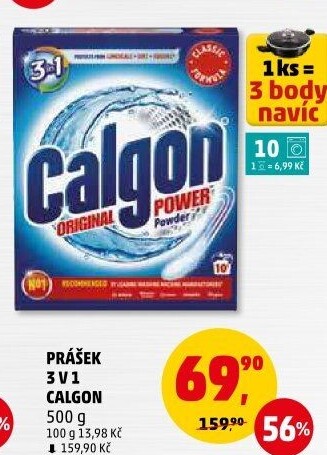 Změkčovač vody Calgon