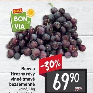 Hrozny tmavé bezsemenné Billa Bonvia