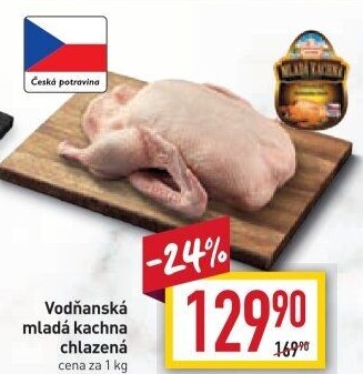 Kachna mladá Vodňanská kachna