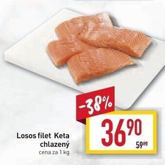Losos filety Keta