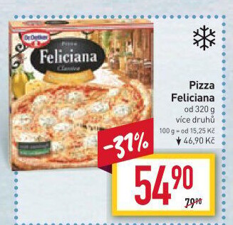 Pizza mražená FelicianaDr. Oetker