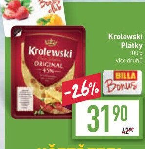 Sýr Krolewski 45% Milkpol