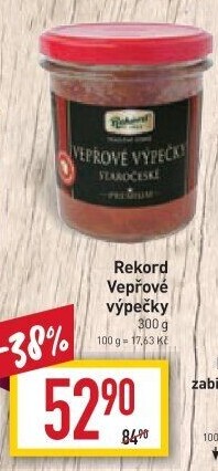 Vepřové výpečky Rekord