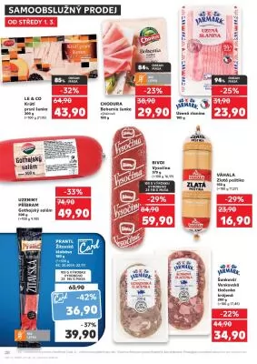akční leták Kaufland 1.3.2023-7.3.2023