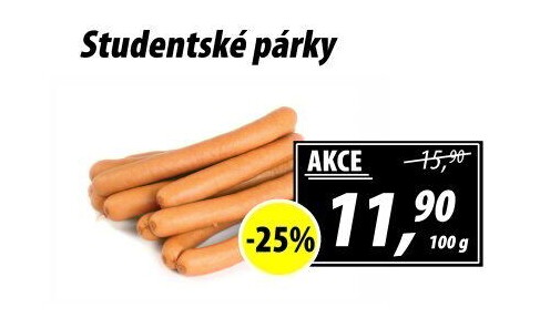 Párky studentské