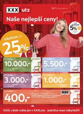 akční leták XXXLutz 27.2.2023-12.3.2023