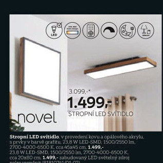 STROPNÍ LED SVÍTIDLO