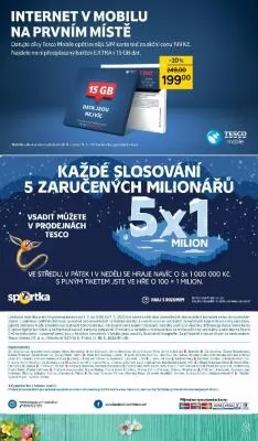akční leták Tesco 1.3.2023-7.3.2023
