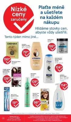 akční leták Tesco 1.3.2023-7.3.2023
