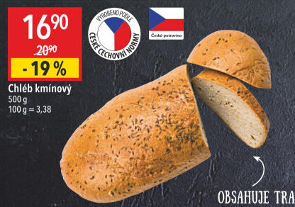Chléb kmínový