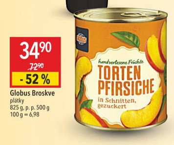 Kompot broskve Globus