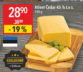 Sýr Cheddar Atleet