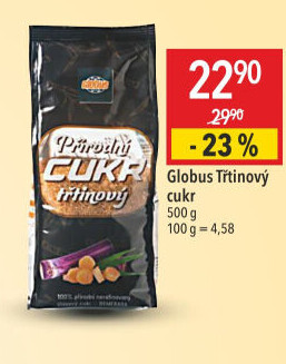 Třtinový cukr Globus